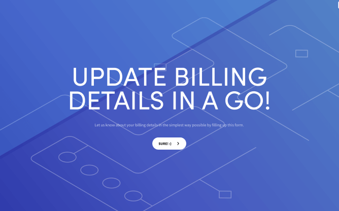 Billing Contact Form