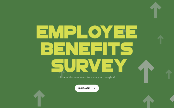 Employee Benefits Survey Template