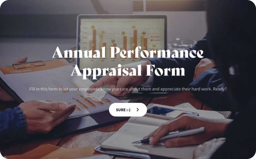 Employee Performance Appraisal Form Template