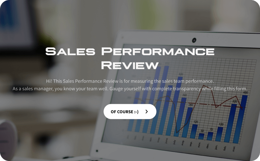 Sales Performance Review Template