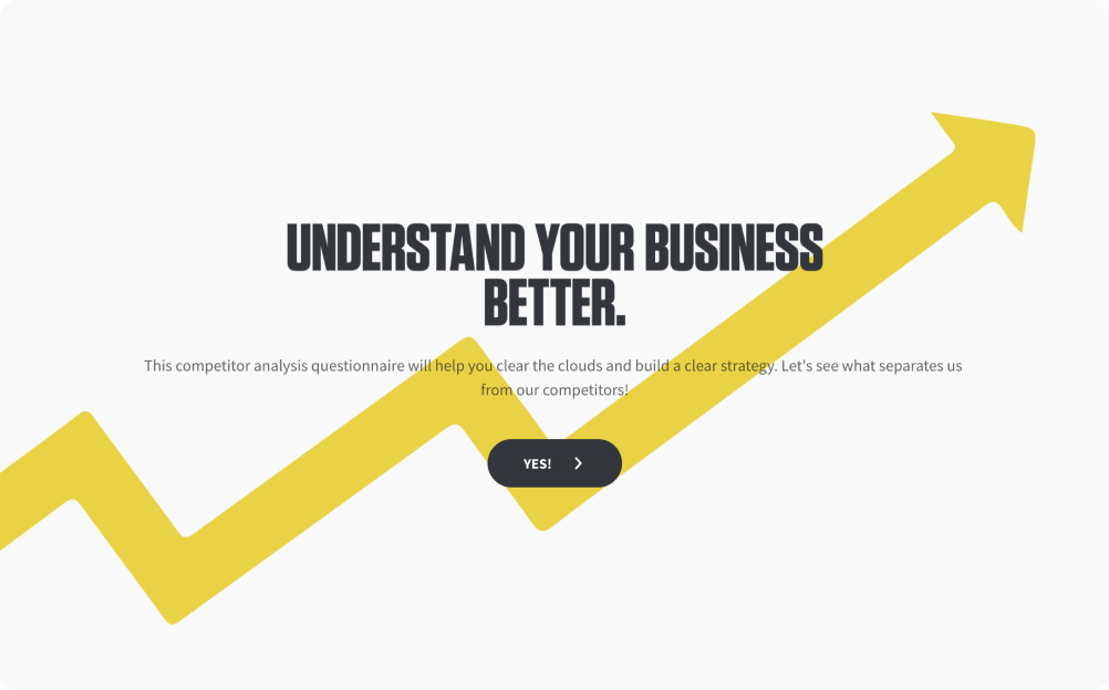 Competitor Analysis Questionnaire Template