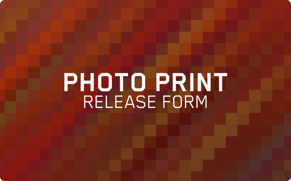 Photo Print Release Form Template