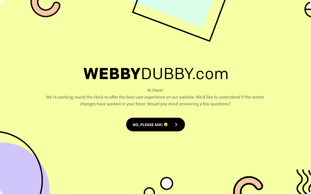 Website Usability Survey Template SurveySparrow