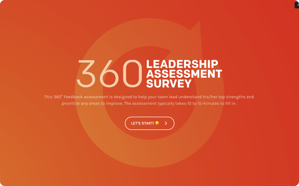 360 Leadership Feedback Template