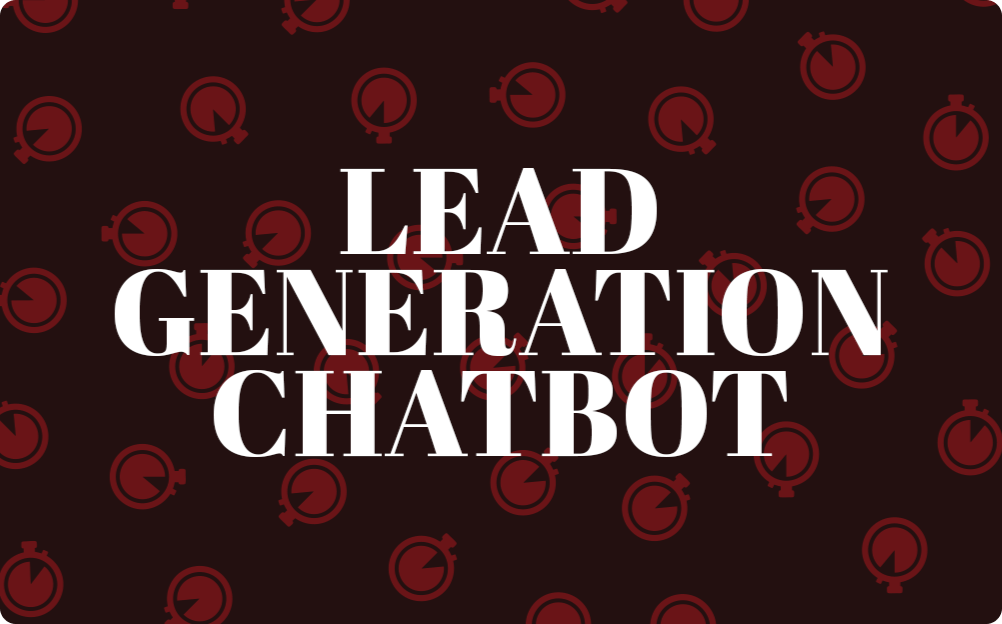 Lead Generation Chatbot