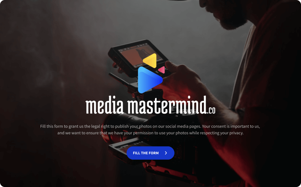 Social Media Photo Release Form Template