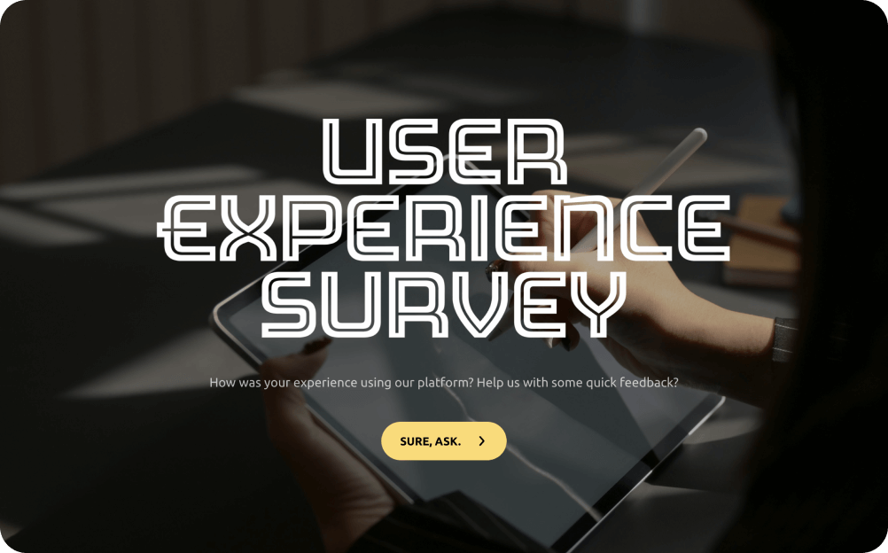  User Experience Survey Template 