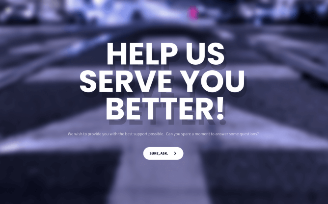 Customer Effort Score Survey Template