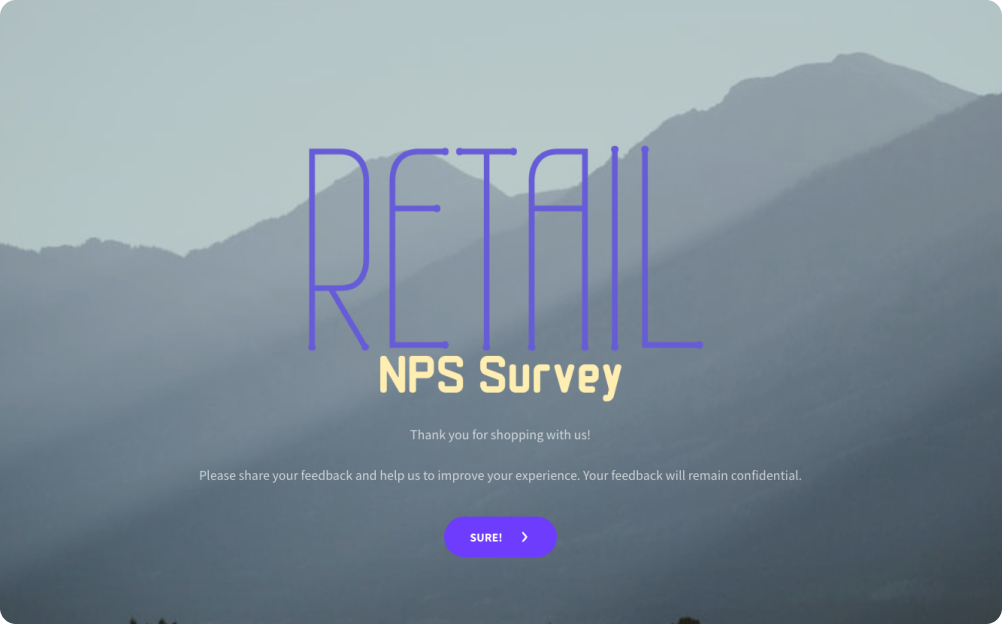 Retail NPS Survey Template
