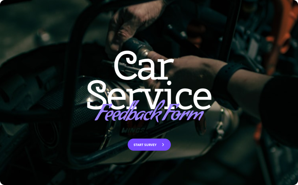  Car Service Form 