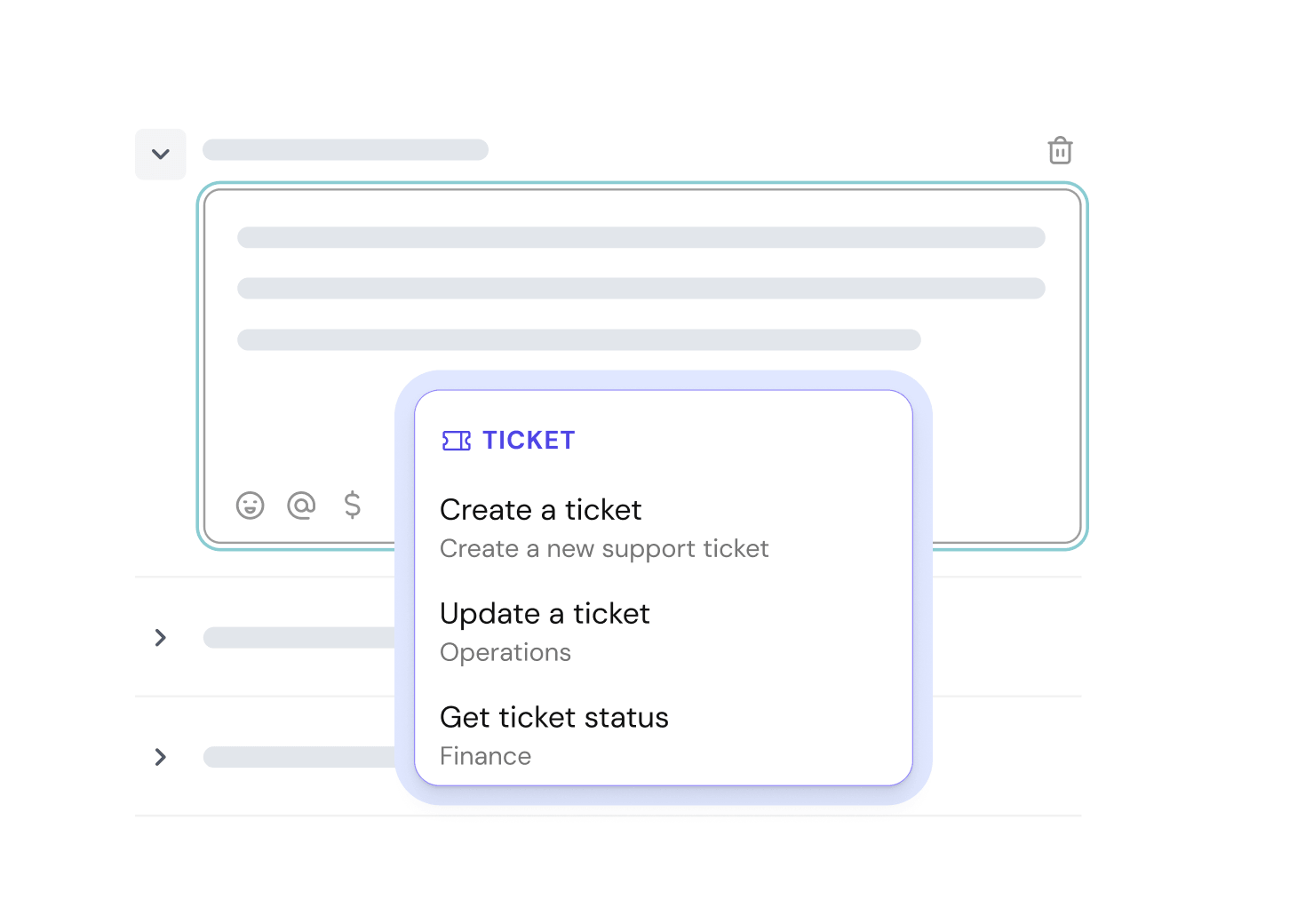 Act on feedback automatically