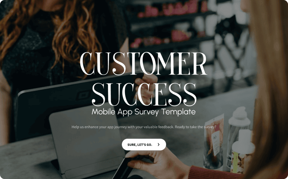 Mobile App Feedback Survey Template