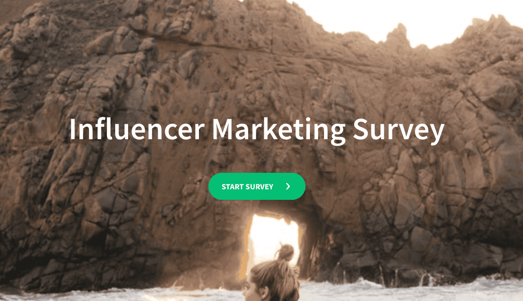 Influencer Survey Template