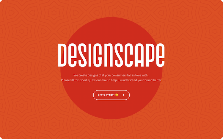 Product Packaging Design Questionnaire Template