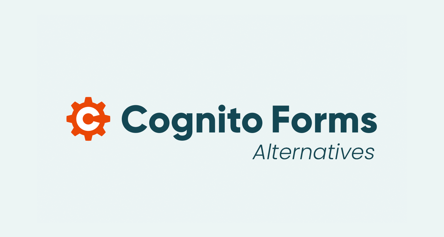 Top 15 Cognito Forms Alternatives (Free & Paid)