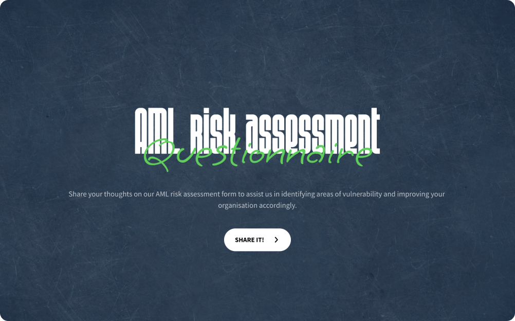 AML Risk Assessment Questionnaire Template