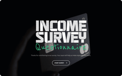 template-desktop-frame Income Survey Questionnaire Template