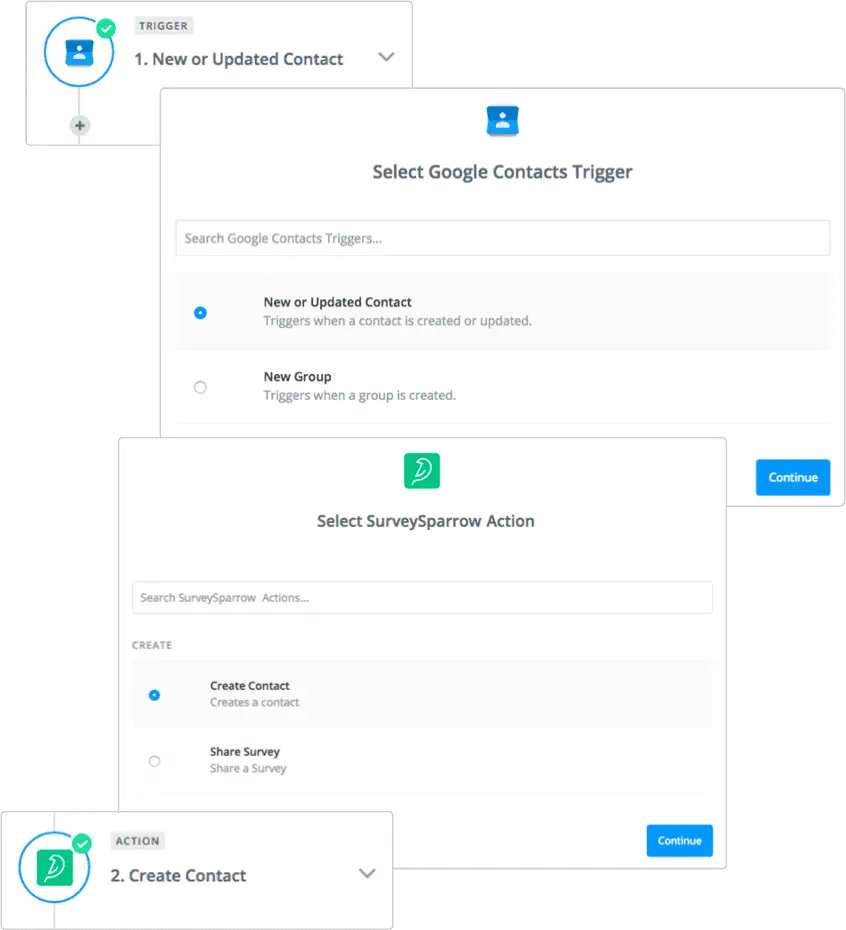 zapier surveysparrow integration 2