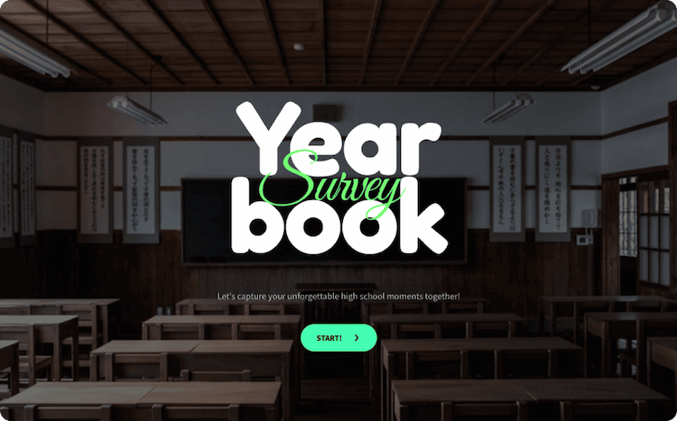 Yearbook Survey Questionnaire Template yearbook survey questionnaire