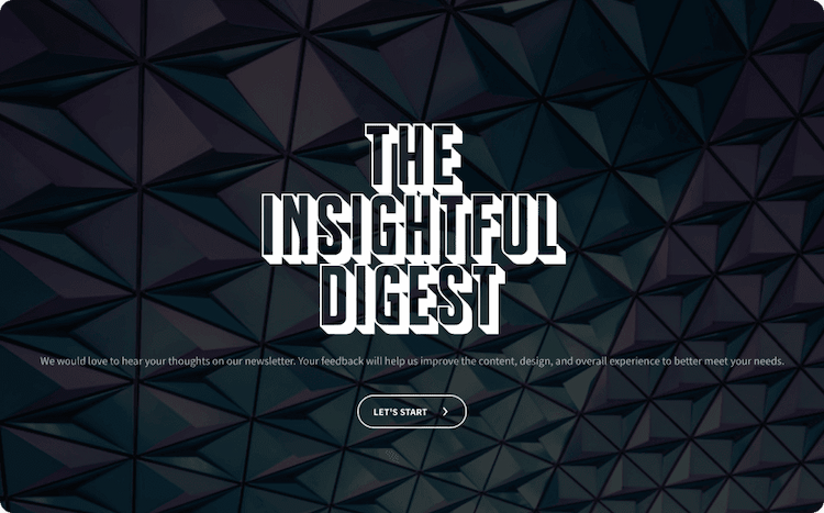 Newsletter Feedback Survey Template Newsletter Feedback Survey Template