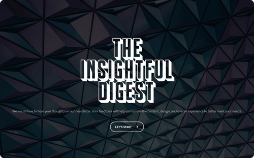 Newsletter Feedback Survey Template Newsletter Feedback Survey Template