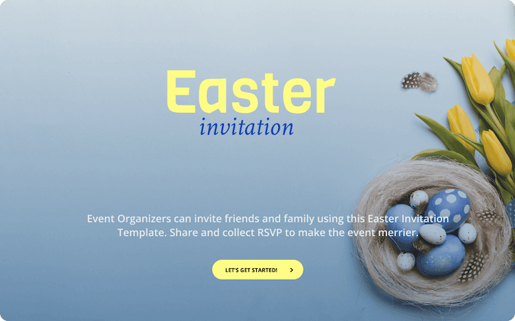 Easter Invitation Template Easter Invitation Template