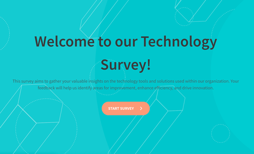 Technology Survey Form Template Technology Survey Form Template