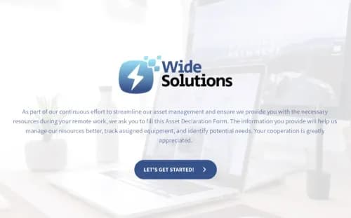 Asset Declaration Form Template Asset Declaration Form Template