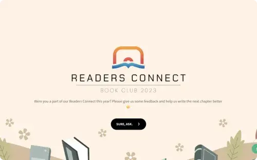 Book Club Feedback Survey Template Book Club Feedback Survey Template