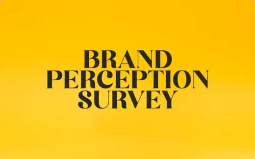 Brand Perception Survey Template Brand Perception Survey Template