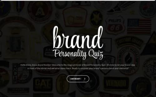 Brand Personality Quiz Template Brand Personality Quiz Template