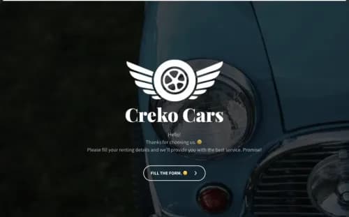 Car Rental Application Form Template Car Rental Application Form Template