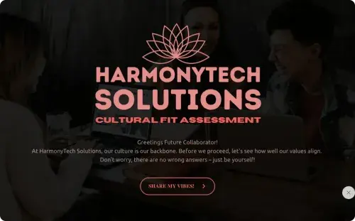 Cultural Fit Test Template Cultural Fit Test Template