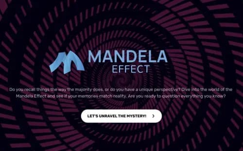 Mandela Effect Quiz Template Mandela Effect Quiz Template