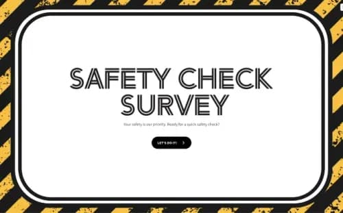 Health & Safety Checklist Template Health & Safety Checklist Template