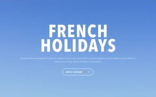 Online Travel Registration Form Template Online Travel Registration Form Template