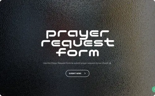 Prayer Request Form Template Prayer Request Form Template