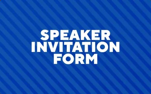 Speaker Invitation Form Template Speaker Invitation Form Template