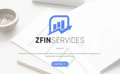 Tax Client Intake Form Template Tax Client Intake Form Template