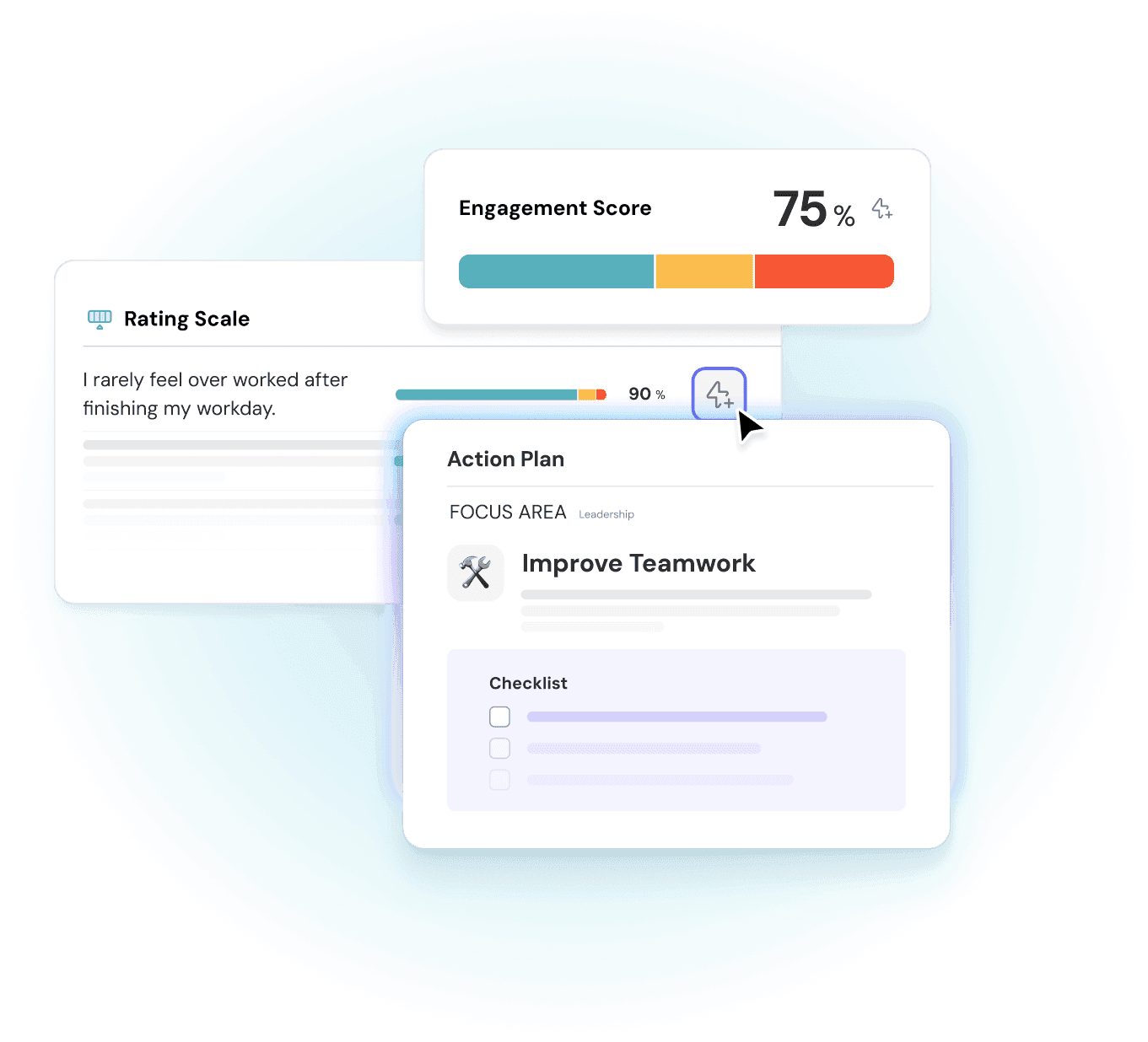 Close the feedback loop with clear, strategic and actionable steps