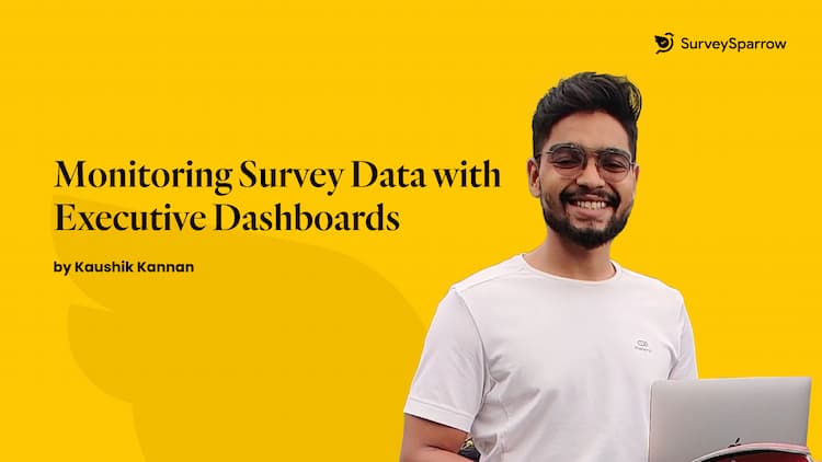 Monitoring Survey Data with Executive Dashboards.