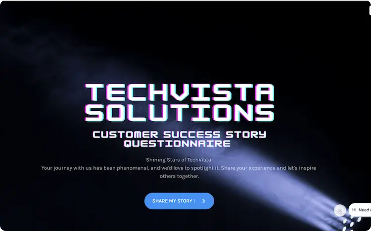 Customer Success Story Questionnaire Template Customer Success Story Questionnaire Template