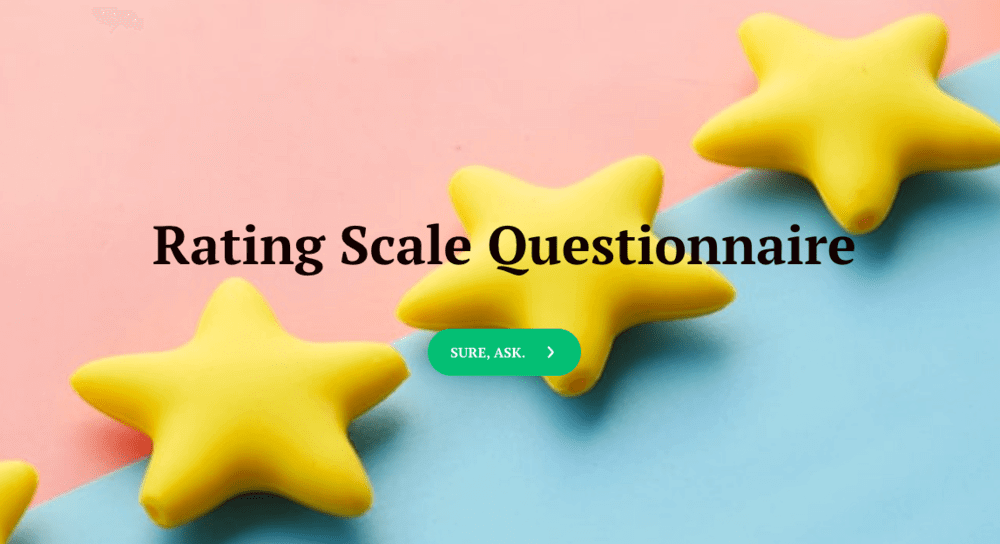 50+ Rating Scale Questions: Examples and Template