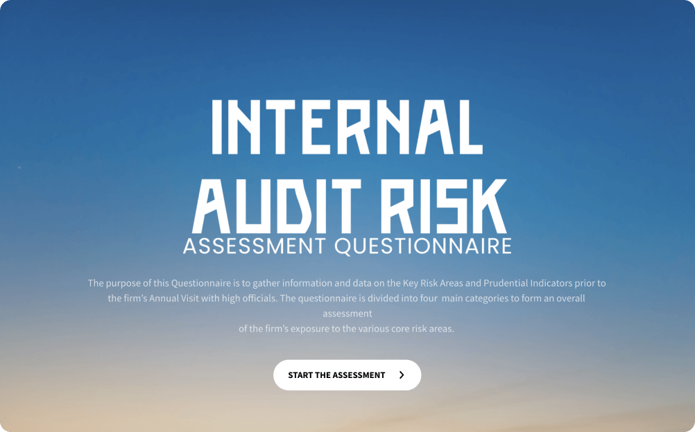 Risk Assessment Questionnaire Templates: 14 Free Examples & Templates ...