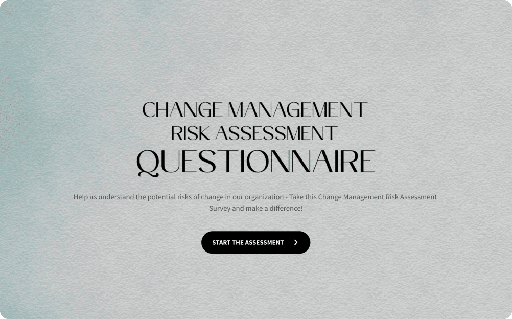 Risk Assessment Questionnaire Templates: 14 Free Examples & Templates ...