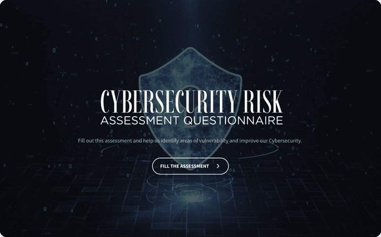 Cyber Security Posture Questionnaire.pdf Cybersecurity Risk Assessment Questionnaire Template