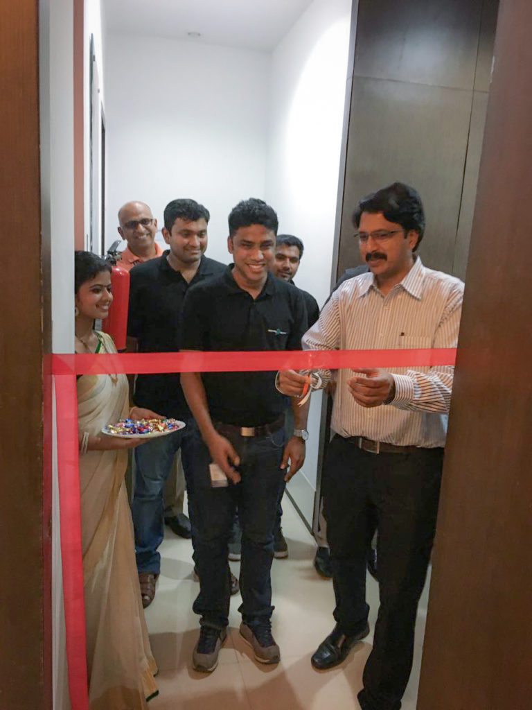 SurveySparrow office inauguration by Infopark CEO, Hrishikesh Nair