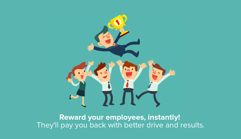 Reward employees - instantly