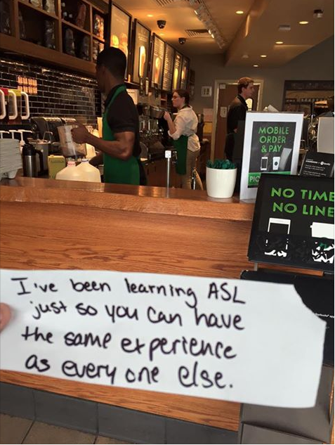 asl story starbucks