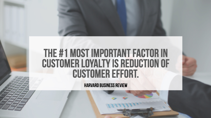 customer effort quote harvard business review